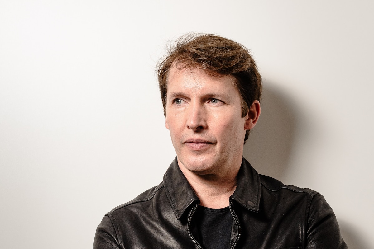 Bruxelles - Siege de RTL TVI: James Blunt a Bruxelles le 03 novembre 2021 (JC Guillaume)